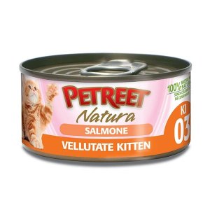 PETREET Vellutate KITTEN - SALMONE 60 gr
