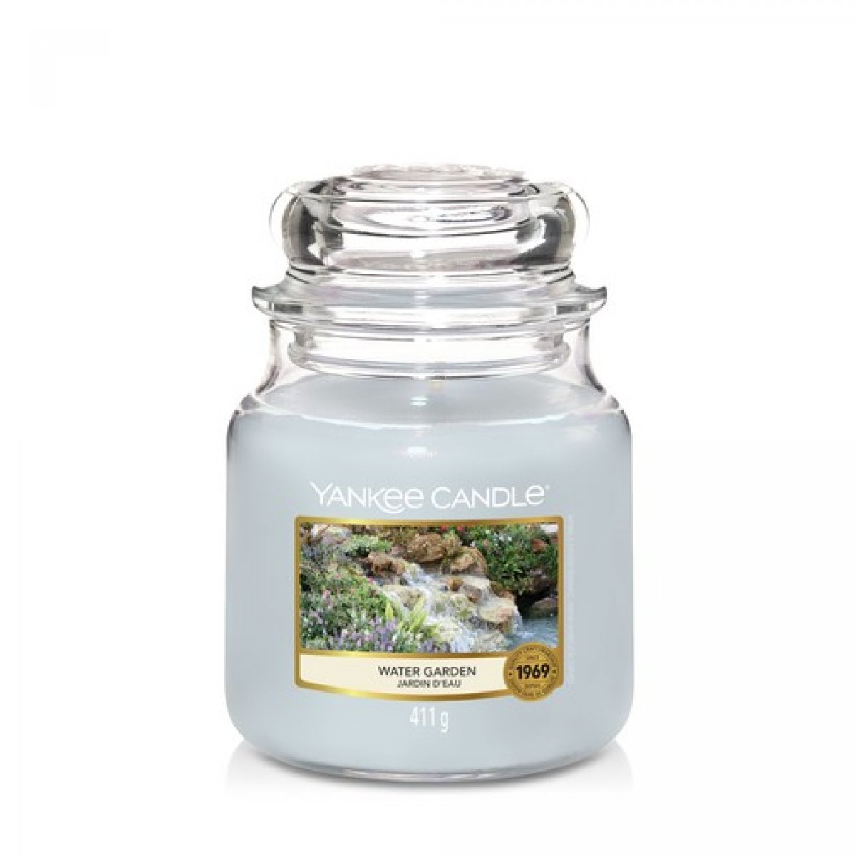 Giara media Yankee Candle Water Garden Fragranza fresco pulito