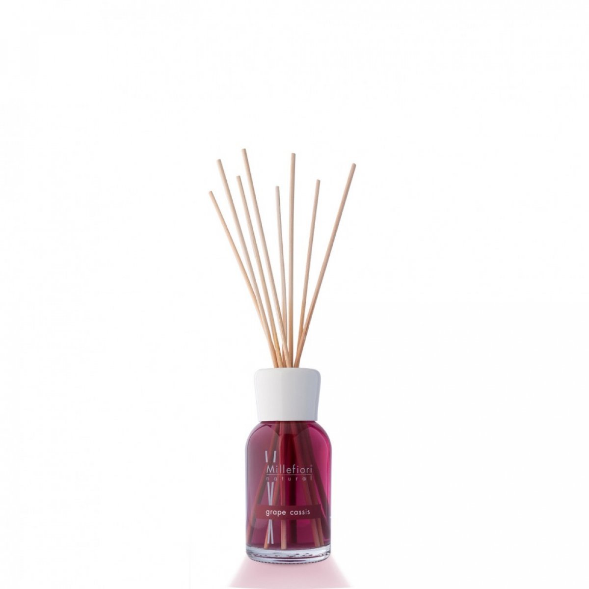 Diffusore a bastoncini Millefiori Milano Grape Cassis- area olfattiva fruttata - 250 ml