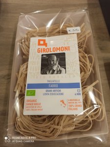 Tagliatelle al farro bio Girolomoni