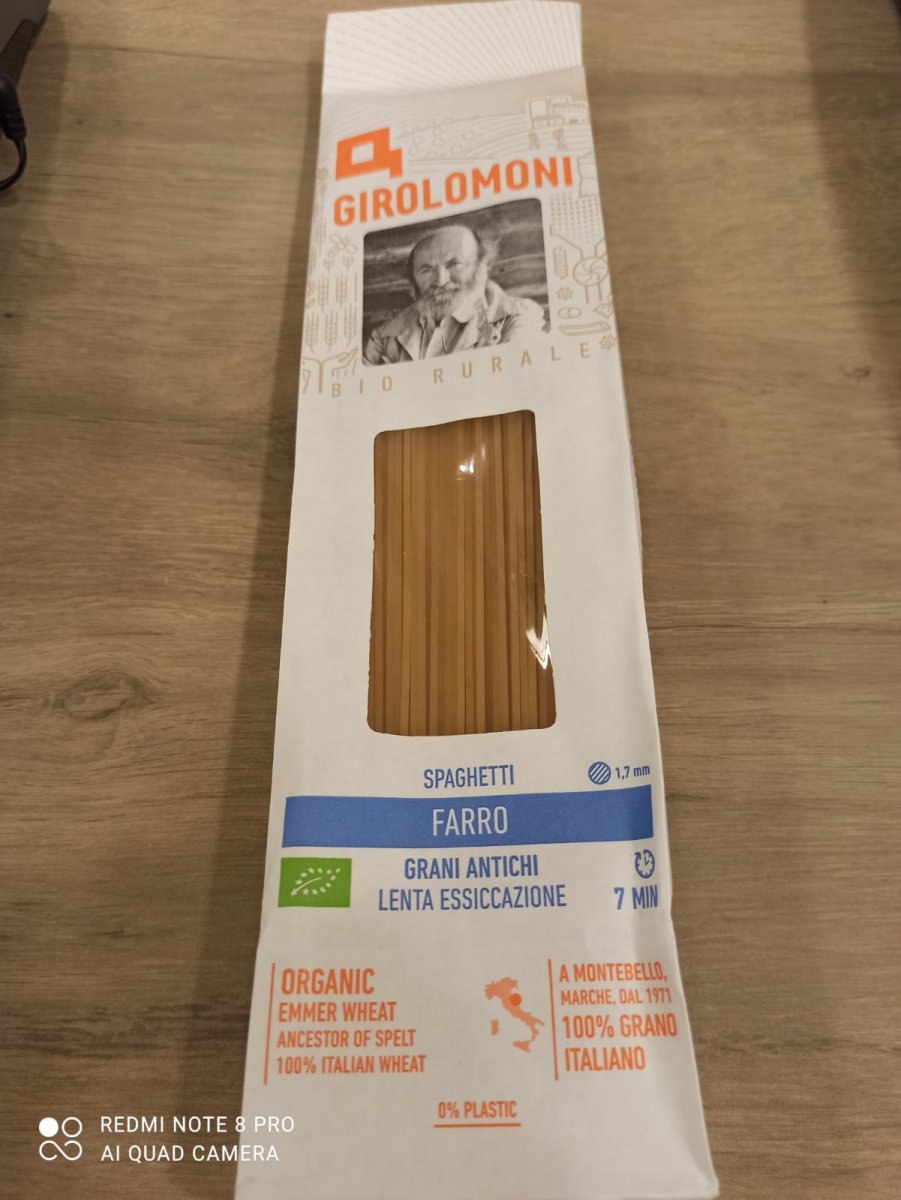 Spaghetti al farro bio Girolomoni Pasta secca al farro bio