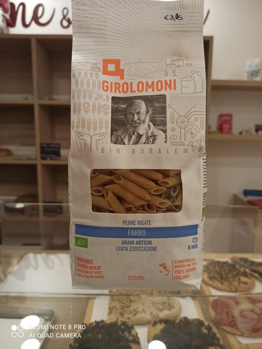 Penne al farro bio Girolomoni Pasta secca al farro bio