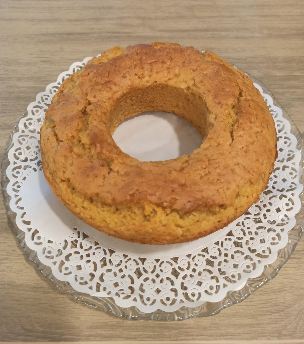 Ciambella vegana alle carote 