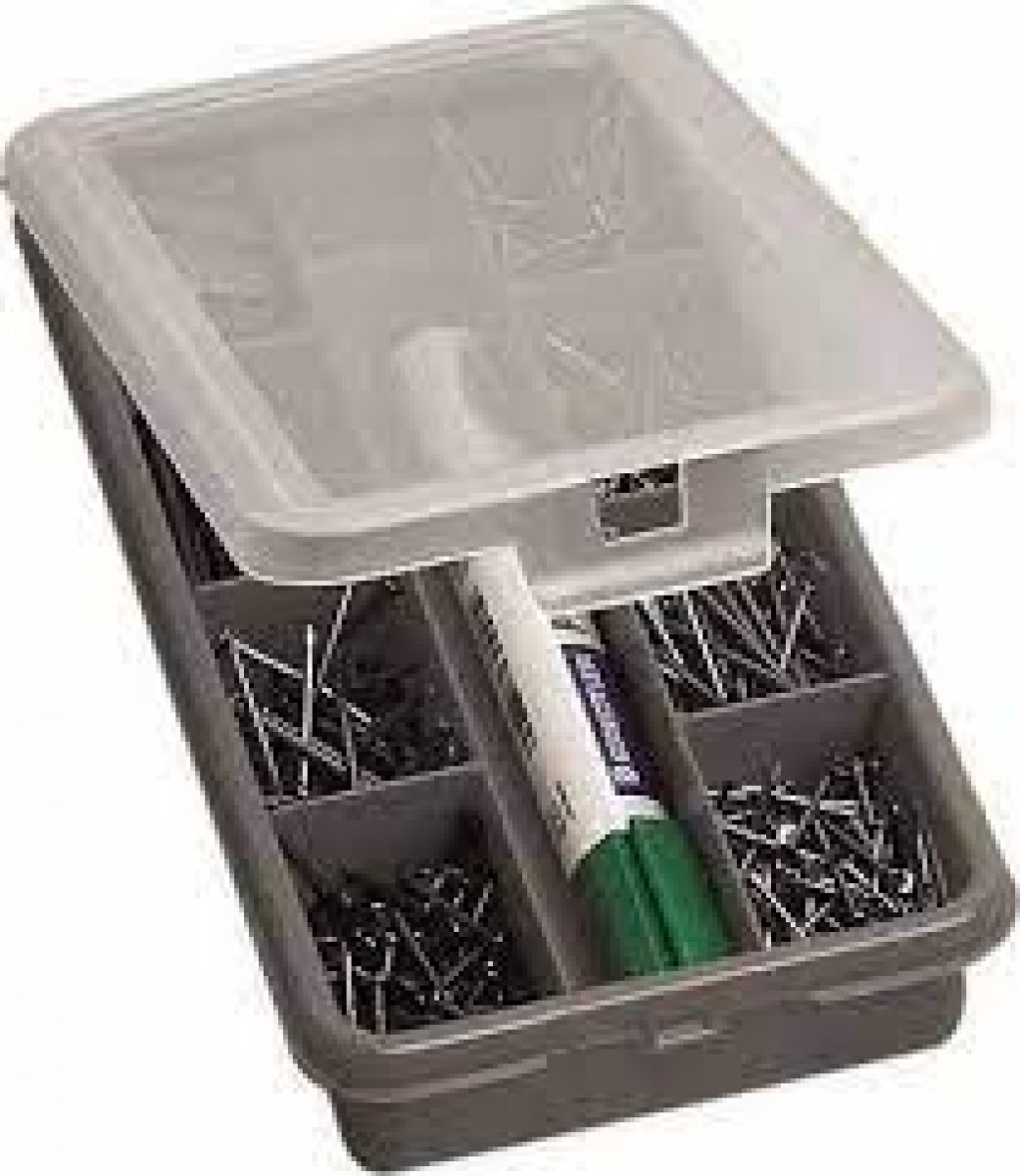 SCATOLA PORTAMINUTERIE ORGANAIZER 9 SCOMPARTI MINI STANLEY