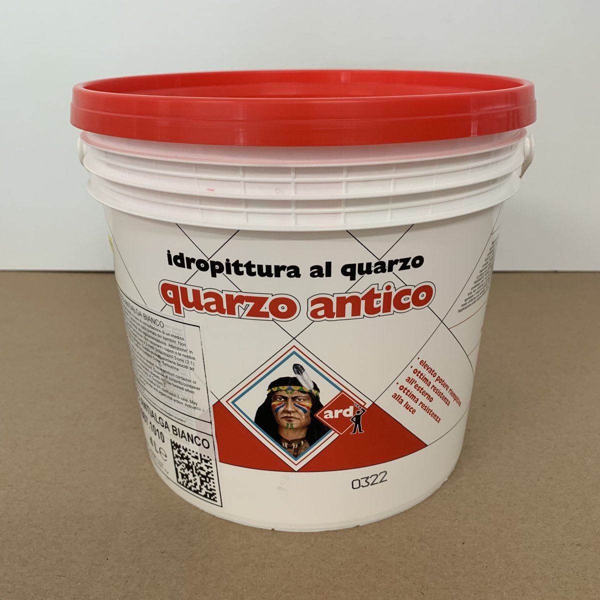 IDROPITTURA AL QUARZO ANTIALGA 4 LT QUARZO ANTICO ANTIALGA ARD RACCANELLO 4lt