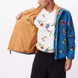 Obey Giacca Digital Reversible Jacket leggero
