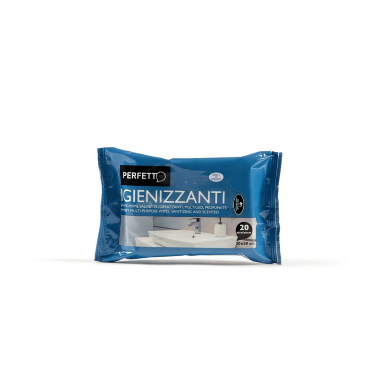 SALVIETTE PERFETTO IGENIZZANTE CF.20 PZ. LA PIACENTINA