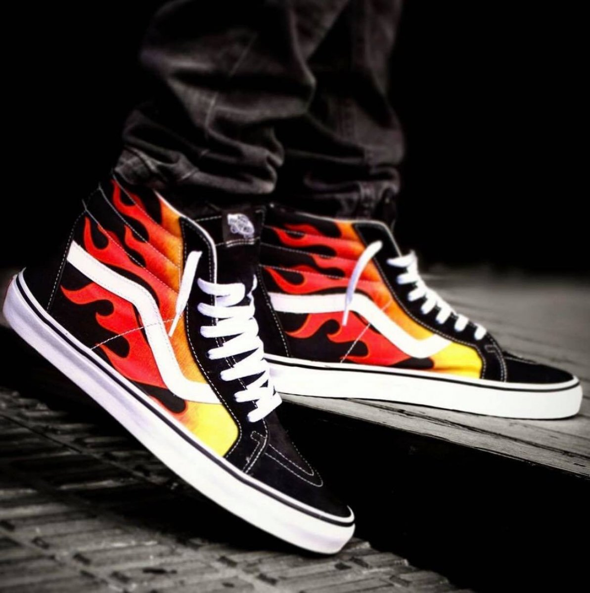 VANS Sk8 Hi Scarpa alta Reissue Flame VANS