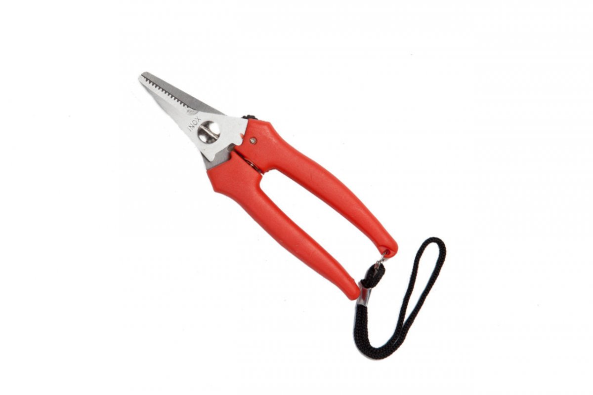 FORBICE COGLI FIORI/ UVA LAMA INOX CM.15 FALCI