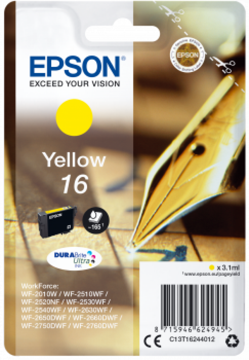 CARTUCCIA EPSON STYLO 16 GIALLO