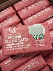 Sapone da bucato sbiancante alla lavanda  250 gr