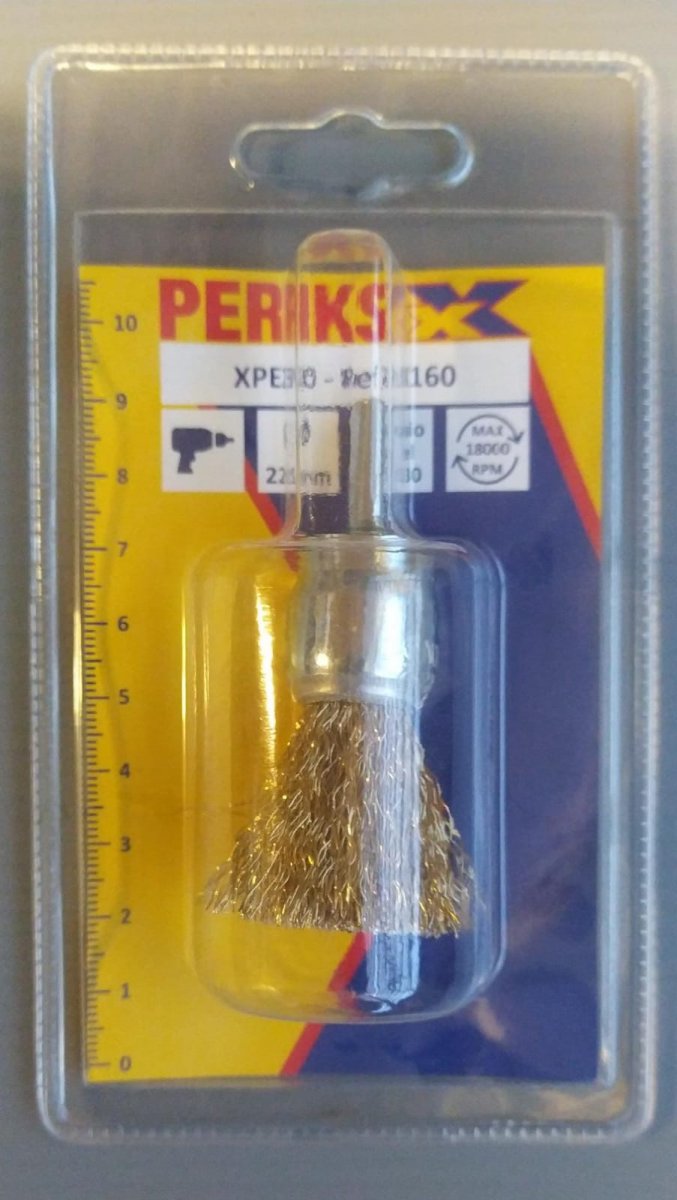 SPAZZOLA PERIKS A PENNELLO MM.22 G.6 PERIKIS