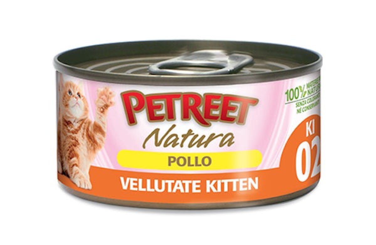 PETREET Vellutate KITTEN - POLLO 60 gr