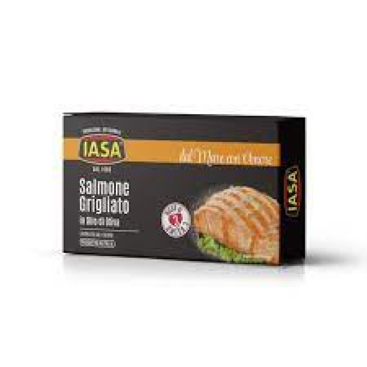 salmone grigliato in olio di oliva 170gr iasa