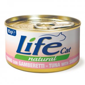 LIFE CAT 85 gr TONNO GAMBERETTI