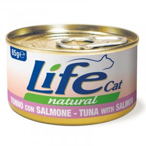 LIFE CAT 85 gr TONNO SALMONE