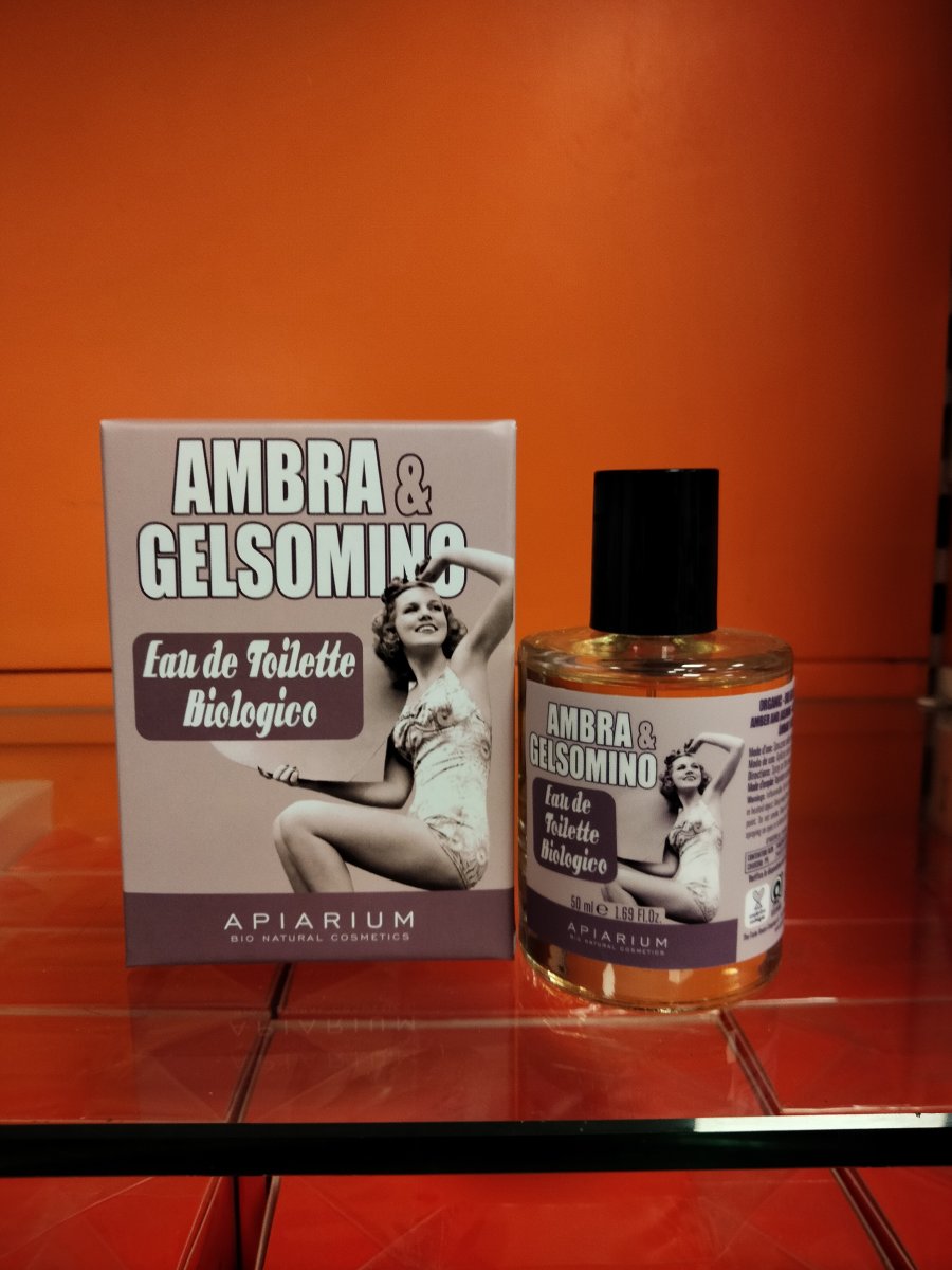 Eau de toilette biologico Ambra e gelsomino 50 ml 