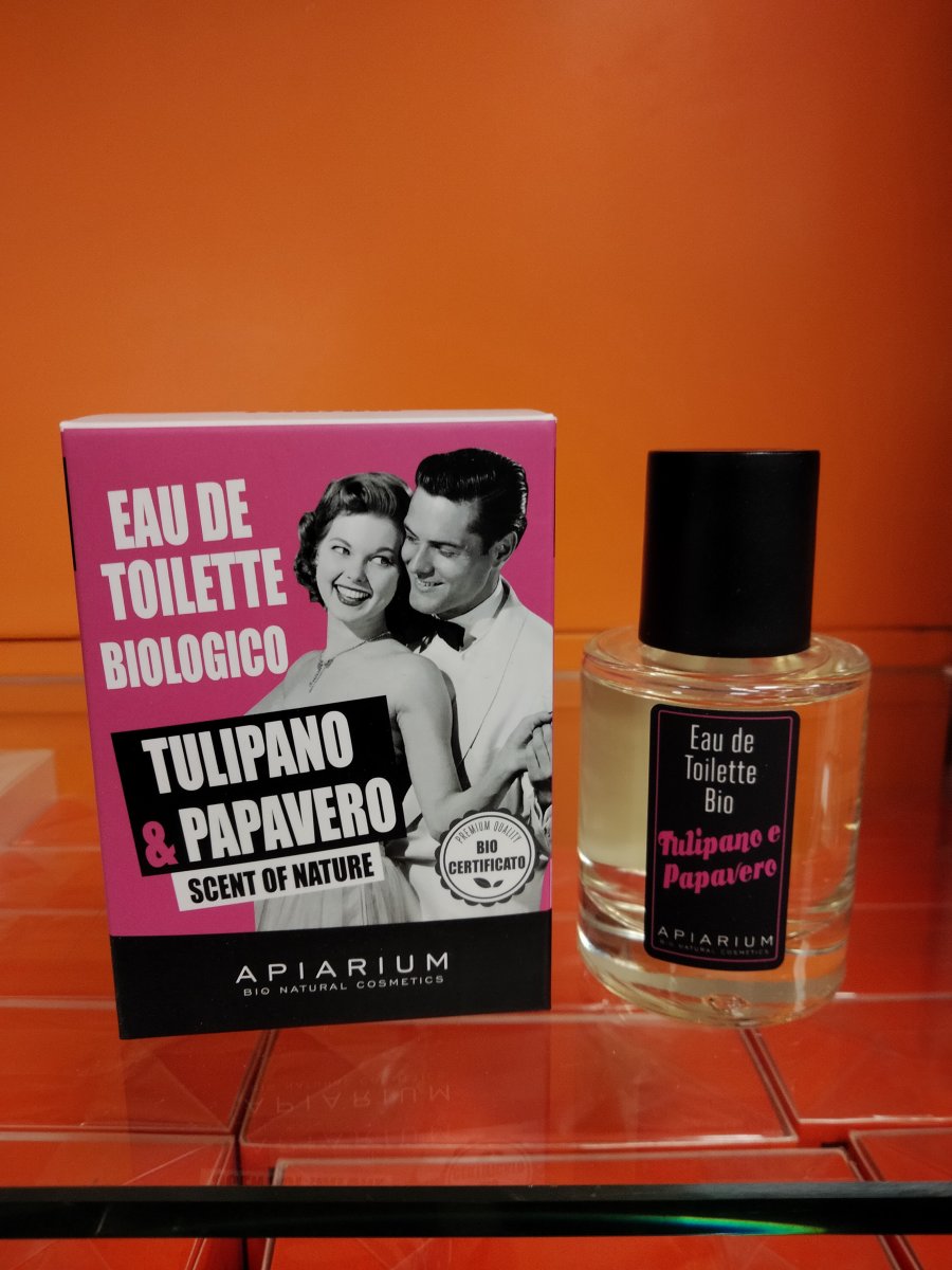 Eau de toilette biologico Tulipano e papavero 50 ml 