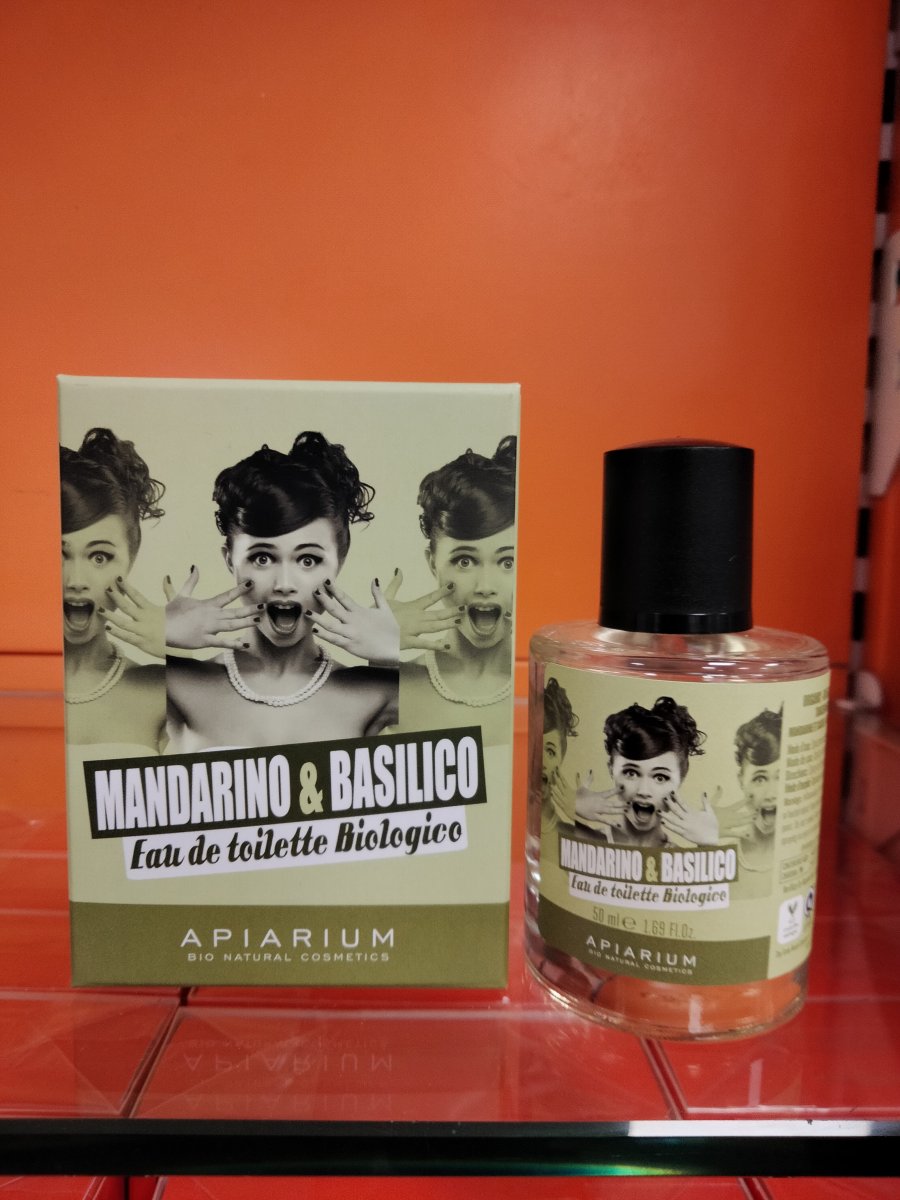 Eau de toilette biologico Mandarino e Basilico 50ml 