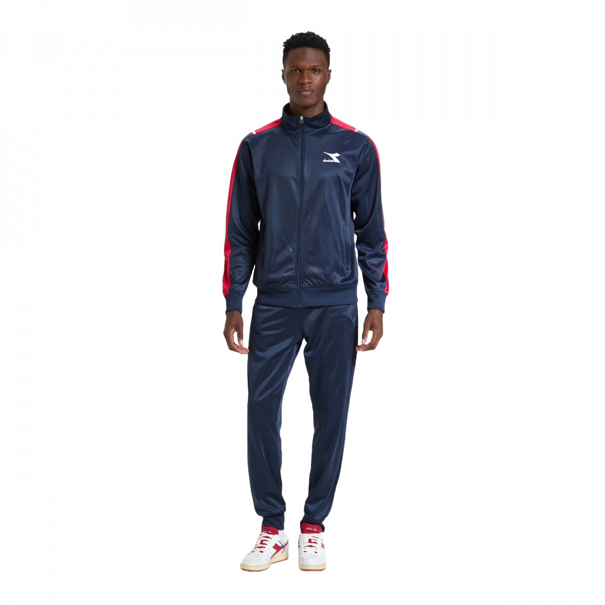 Diadora Tuta Uomo Triacetato Full Zip art.177778 col.60012 blu