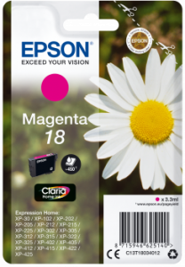 CARTUCCIA EPSON MARGHERITA 18 MAGENTA