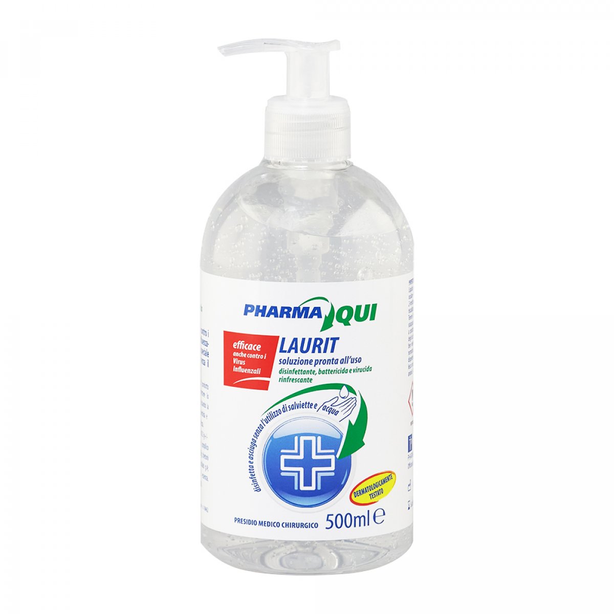 GEL MANI DISINFETTANTE VIRUCIDA 500ML 