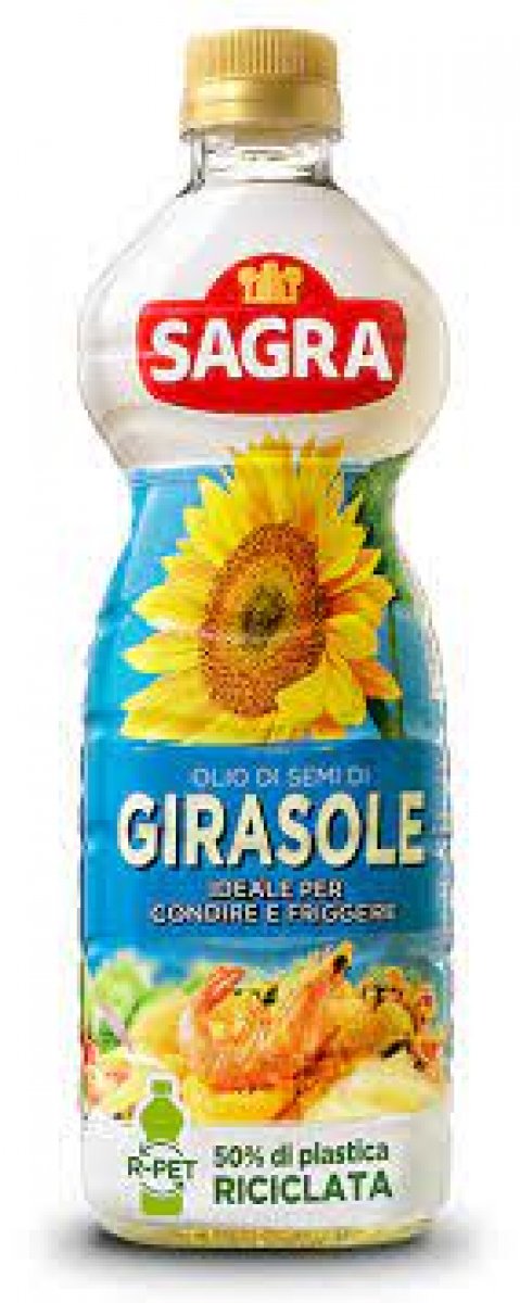 olio di semi di girasole 1L sagra