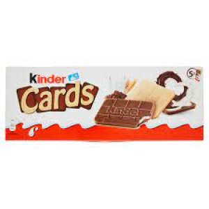 kinder cards 128gr