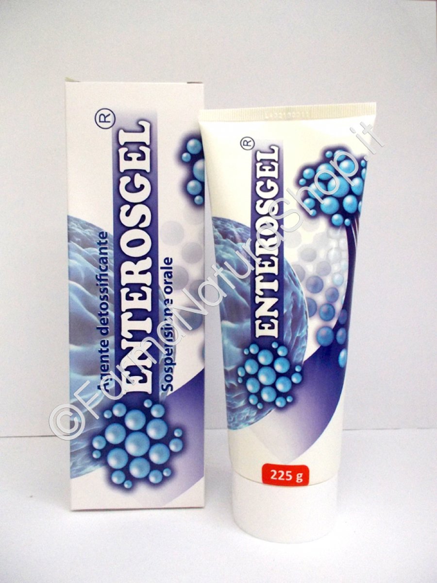 GUNA ENTEROSGEL® Gel detossificante-drenante intestinale elimina selettivamente tossine, allergeni, agenti patogeni, sostanze nocive. Dispositivo Medico. Tubo da 225 g