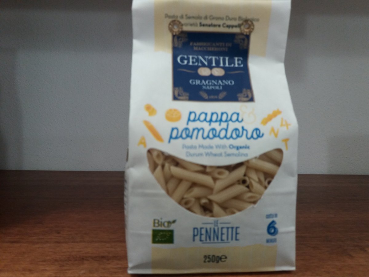 pasta di Gragnano bio pennine rigate 250 gr