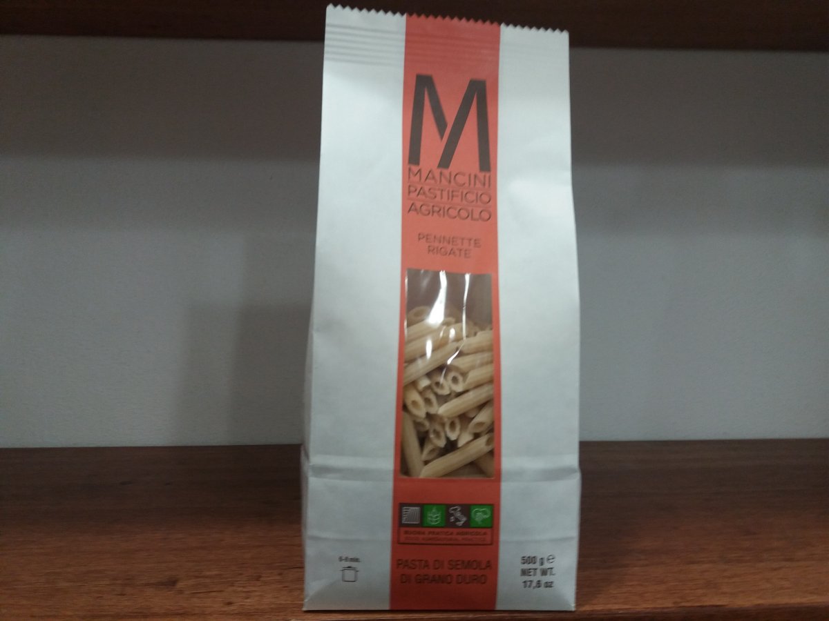 pasta Mancini gr 500 pennette rigate