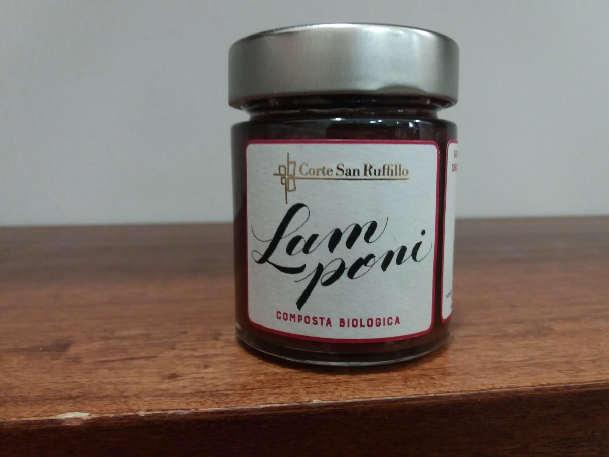 composta bio di lamponi 150 gr