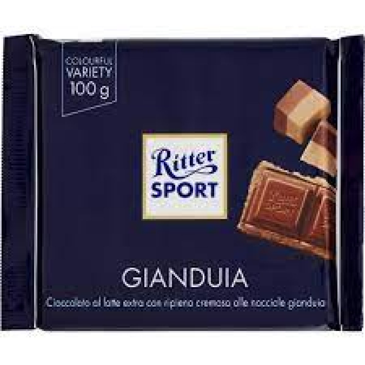 cioccolato gianduia 100gr ritter sport