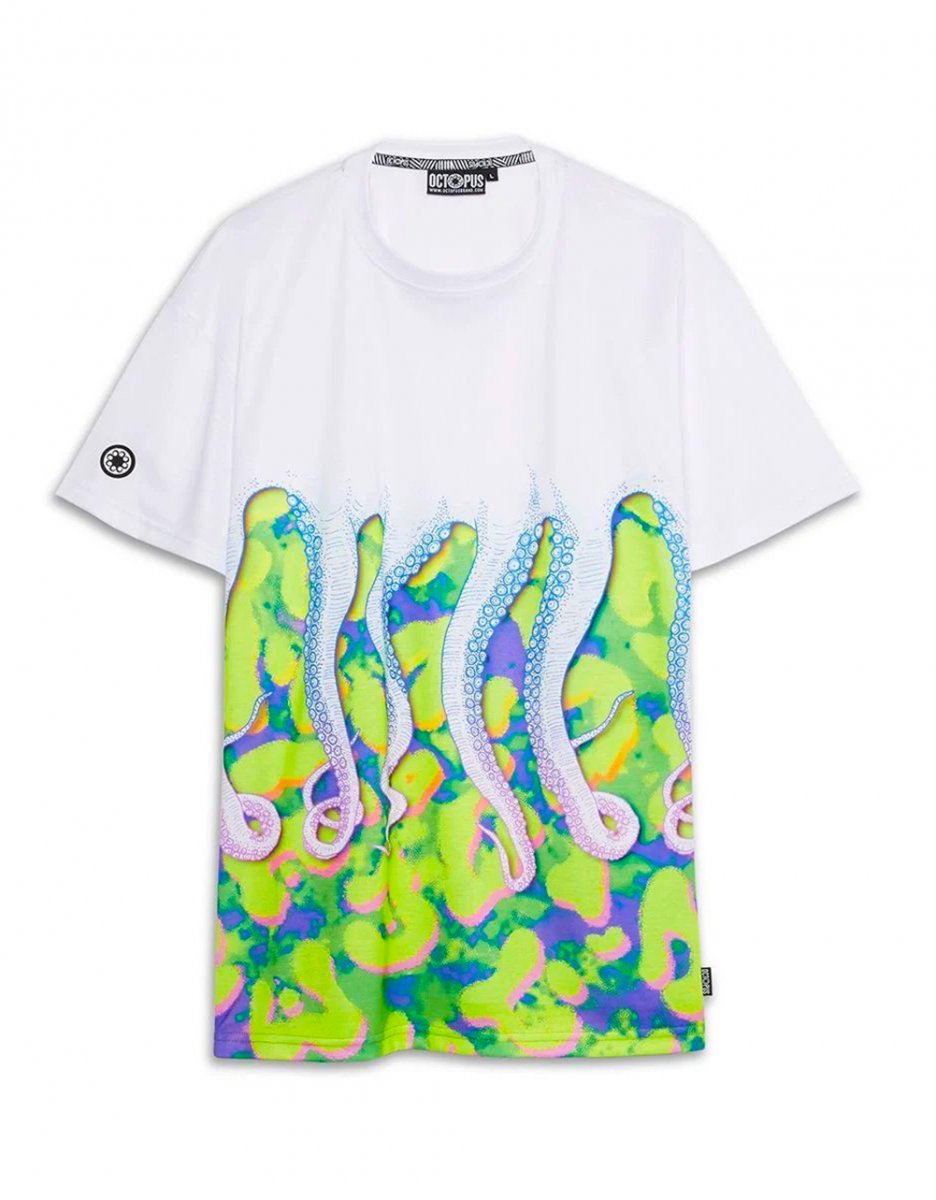 OCTOPUS DRANK TEE T-Shirt 2021 White OCTOPUS BRAND