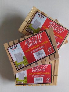 MOLLETTE LEGNO PZ.20