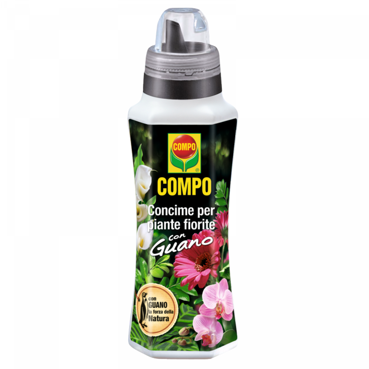 Concime per piante fiorite con guano Bio Compo - 550 ml 