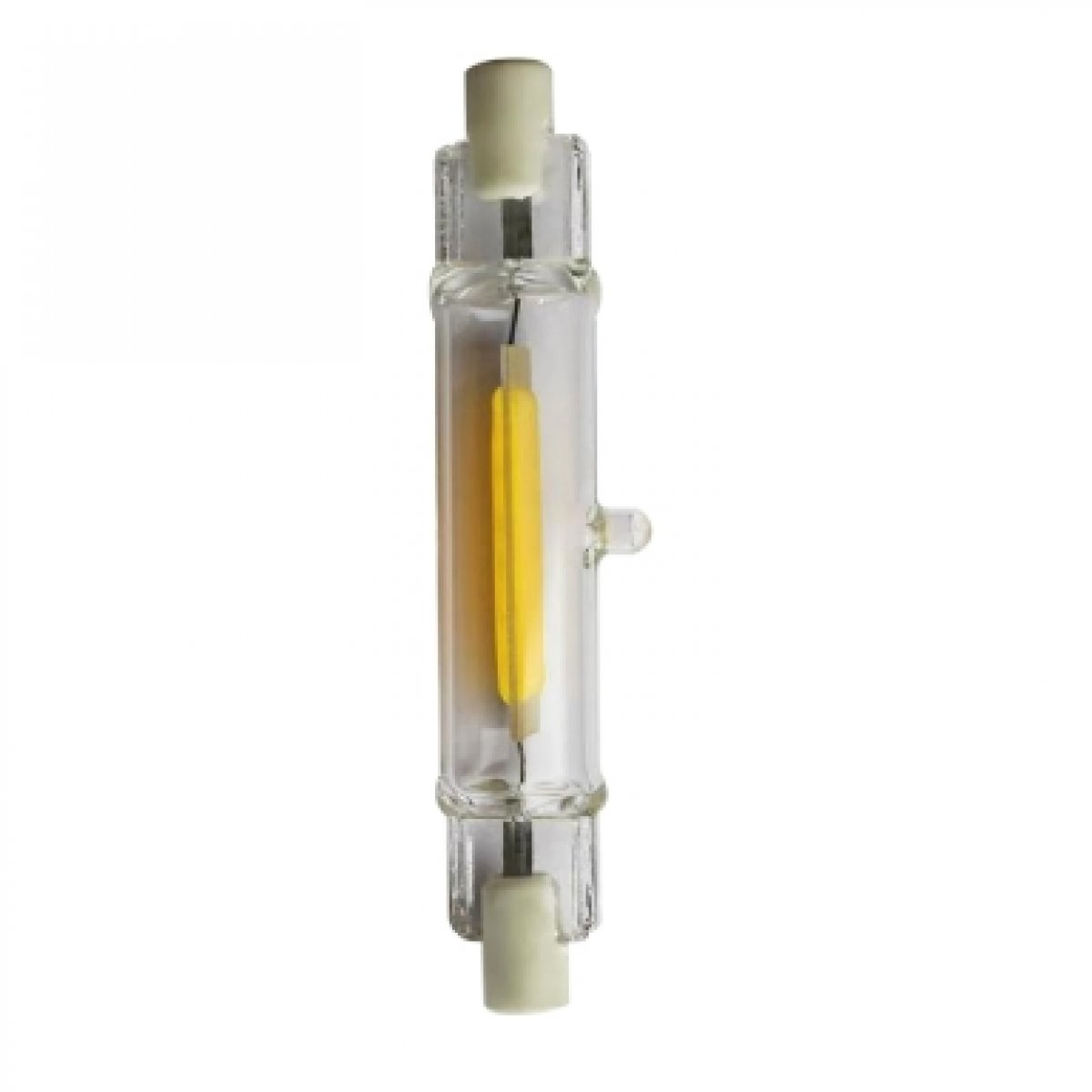 LAMPADINA LED R7S ULTRASLIM COB 78MM 5W LUCE CALDA 3000°K