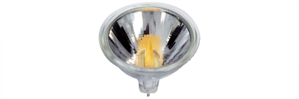 LAMPADINA LED MR16 COB DICROICA 3W LUCE CALDA 3000°K 