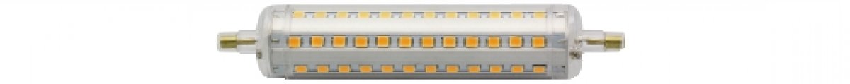 LAMPADINA LED R7S 118MM 10W LUCE CALDA 3000°K 