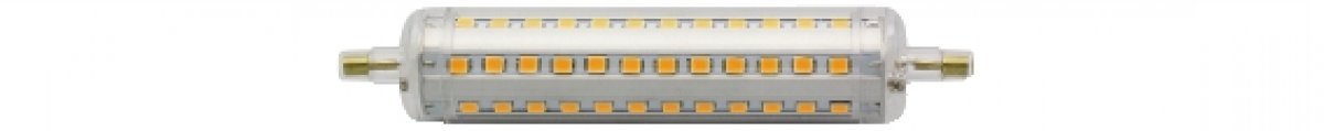 LAMPADINA LED R7S 118MM 10W LUCE FREDDA 6000°K