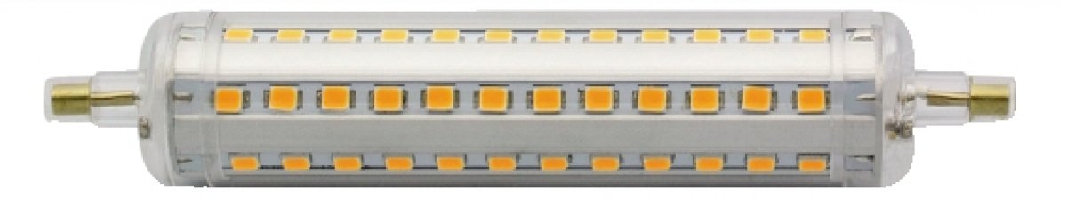 LAMPADINA LED R7S 118MM DIMMERABILE 9W LUCE CALDA 3000°K 