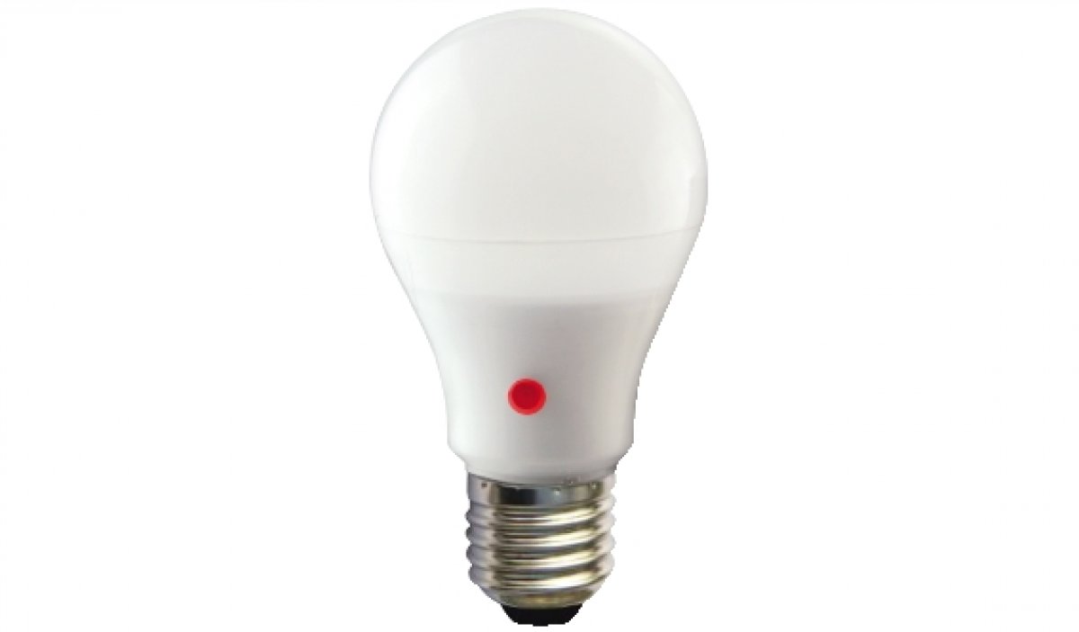 LAMPADINA LED GOCCIA A65 E27 12W CREPUSCOLARE LUCE FREDDA 6000°K 