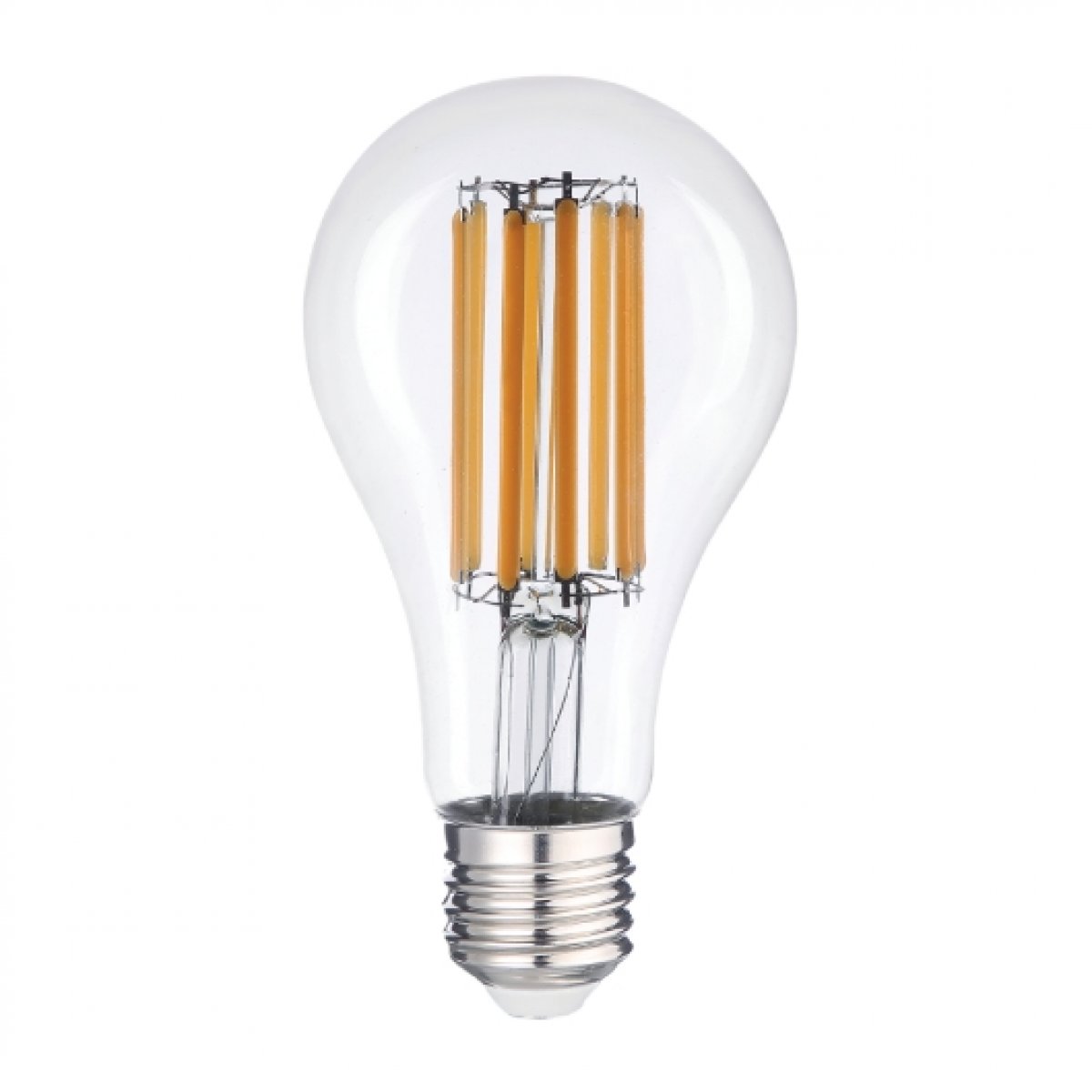 LAMPADINA LED FILAMENT GOCCIA A65 E27 15W LUCE CALDA 3000°K 