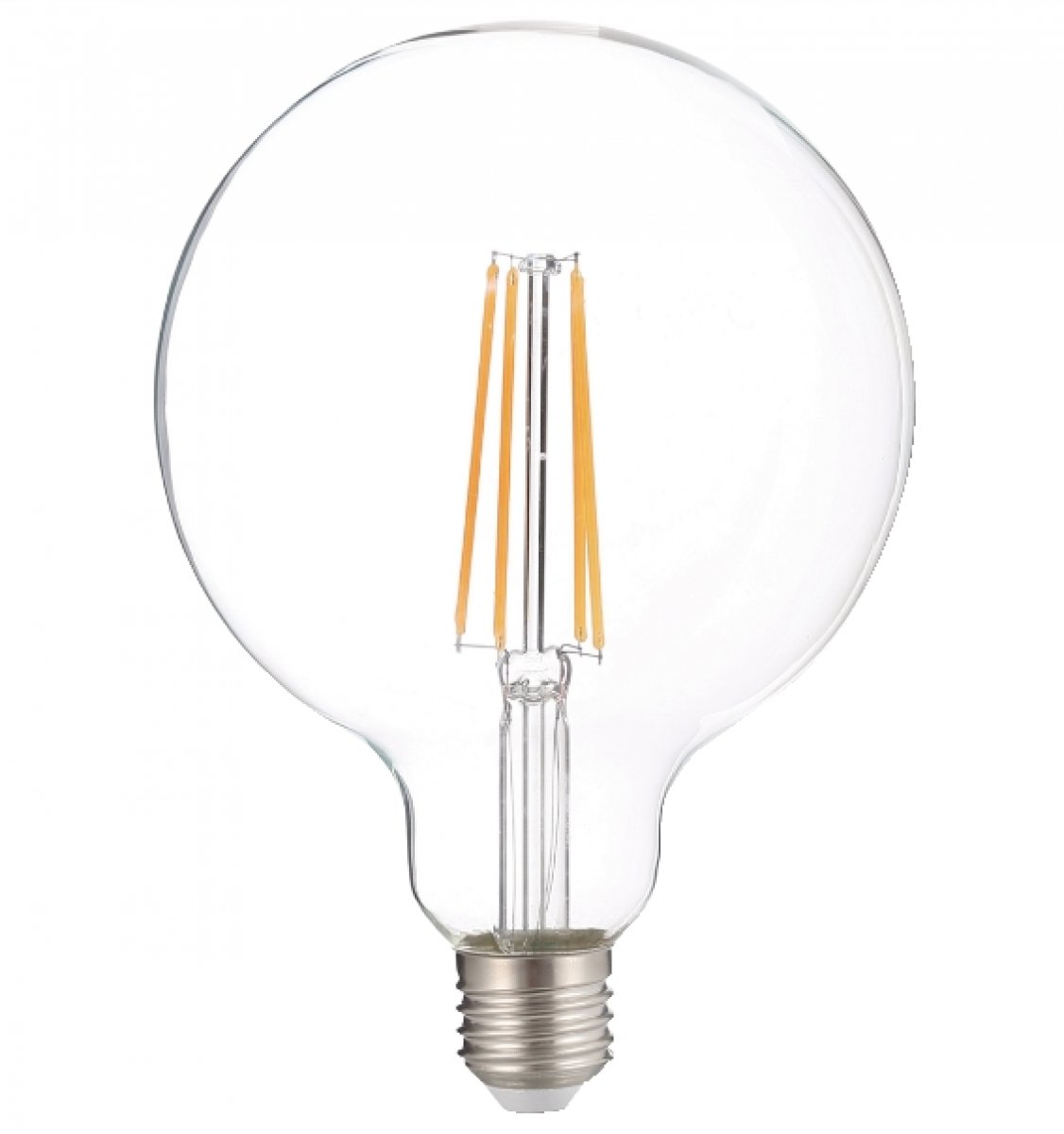 LAMPADINA LED FILAMENT GLOBO G125 E27 8W LUCE NATURALE 4000°K 