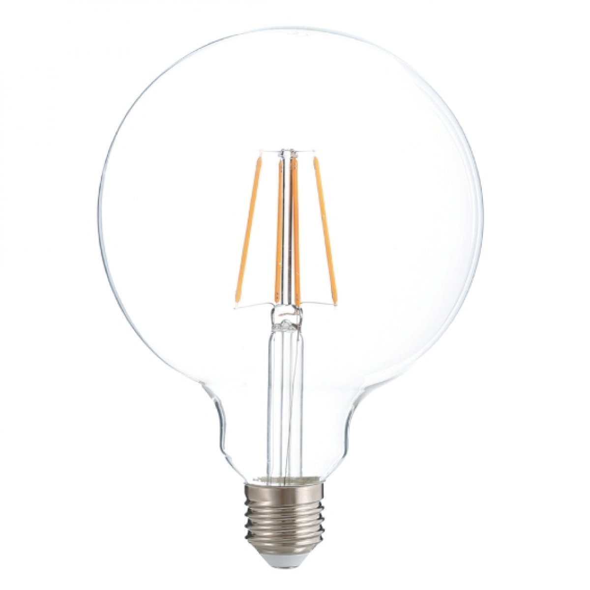 LAMPADINA LED FILAMENT GLOBO G125 E27 10W LUCE CALDA 2700°K DIMMERABILE 