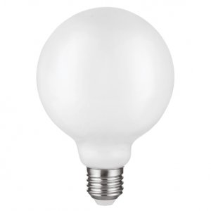 LAMPADINA LED FILAMENT GLOBO OPALE G125 E27 10W LUCE CALDA 2700°K DIMMERABILE