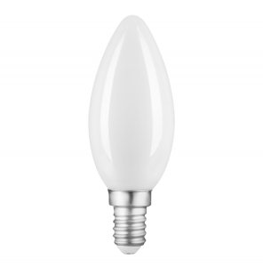 LAMPADINA LED FILAMENT OLIVA OPALE E14 5W LUCE CALDA 2700°K DIMMERABILE