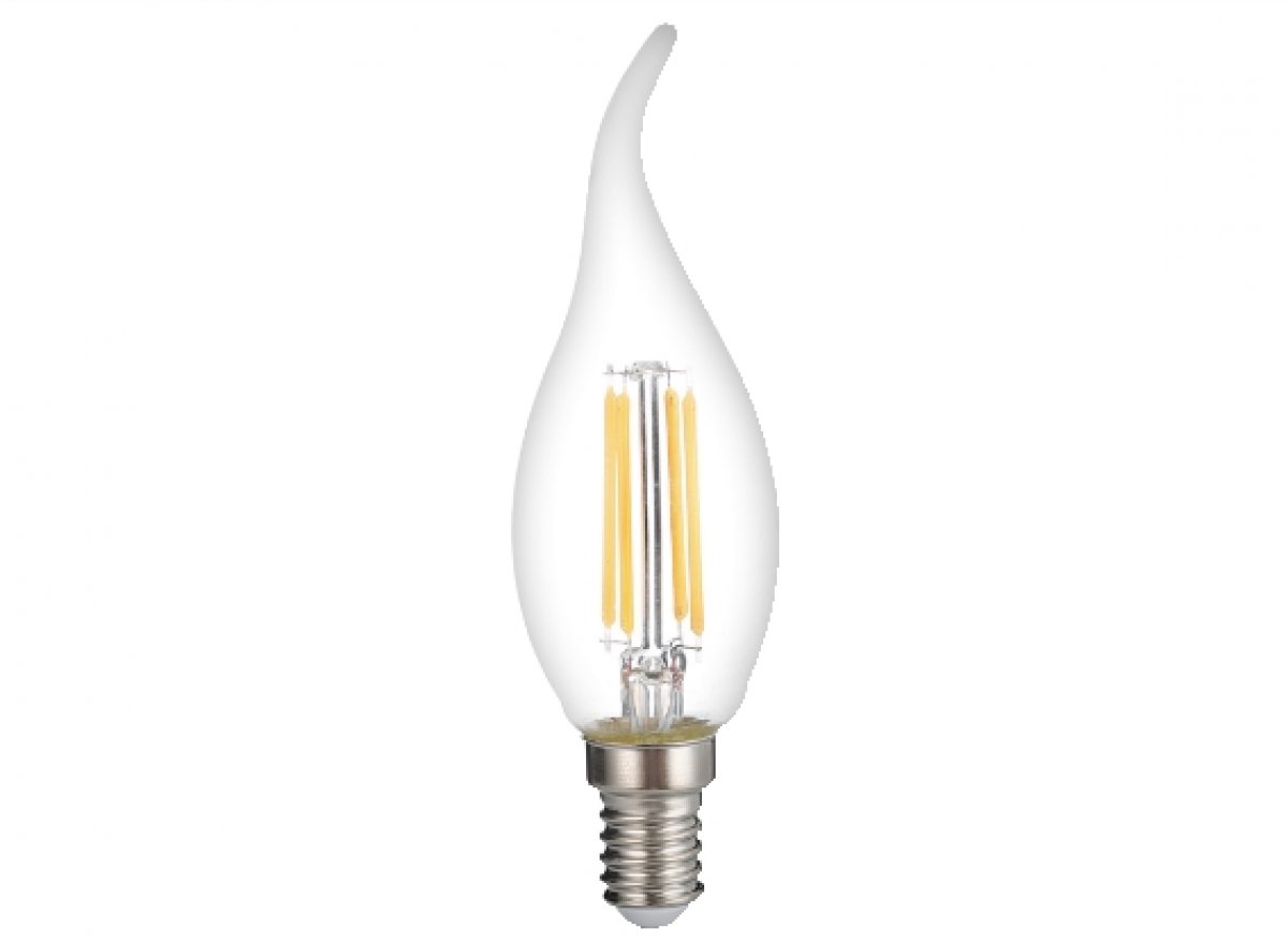 LAMPADINA LED FILAMENT COLPO DI VENTO E14 4W LUCE CALDA 3000°K 