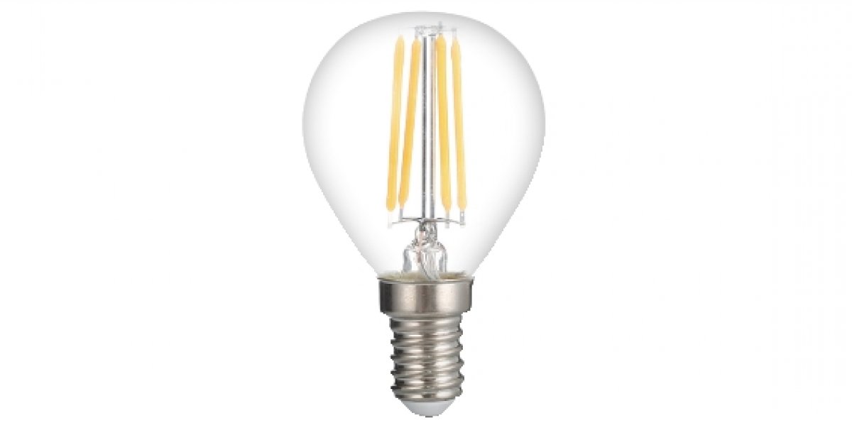 LAMPADINA LED FILAMENT MINI GOCCIA E14 4W LUCE CALDA 3000°K 