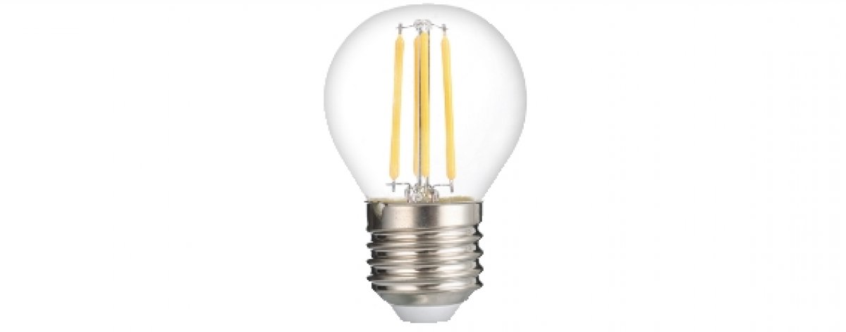 LAMPADINA LED FILAMENT MINI GOCCIA E27 4W LUCE CALDA 3000°K